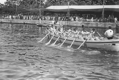 Regatas en el Puerto