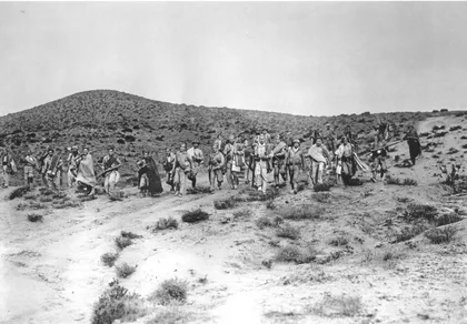 Milicianos en el Frente de Guerra