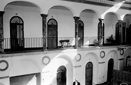 Interior del Parador de San Rafael