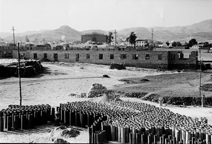 Construccion de la Barriada de Carranque