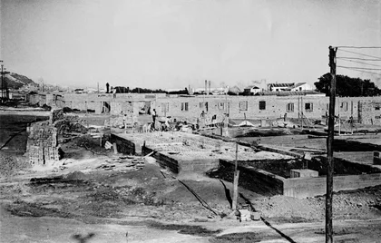 Construccion de la Barriada de Carranque