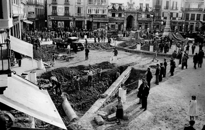 Obras de Remodelacion de la Plaza de la Constitucion