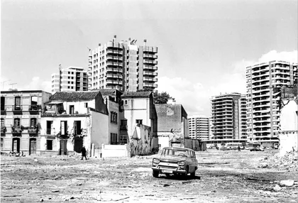 Derribo de Viviendas del Perchel