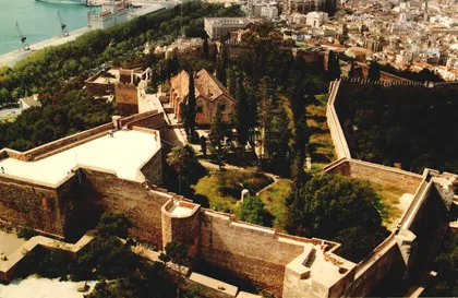 Almenas del Castillo de Gibralfaro
