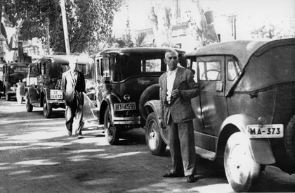 Parada de Taxi en la Alameda