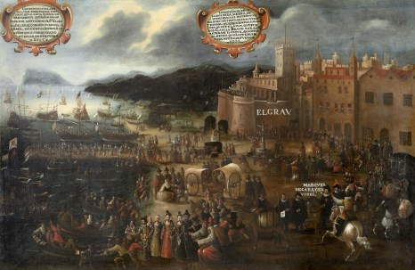 Expulsión en el Puerto de Valencia (Pere Oroming, 1616)