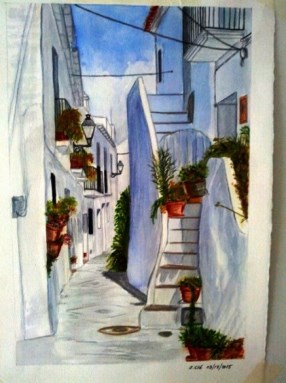 Ilustración de Frigiliana