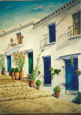 Ilustración de Frigiliana