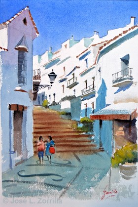 Ilustración de Frigiliana