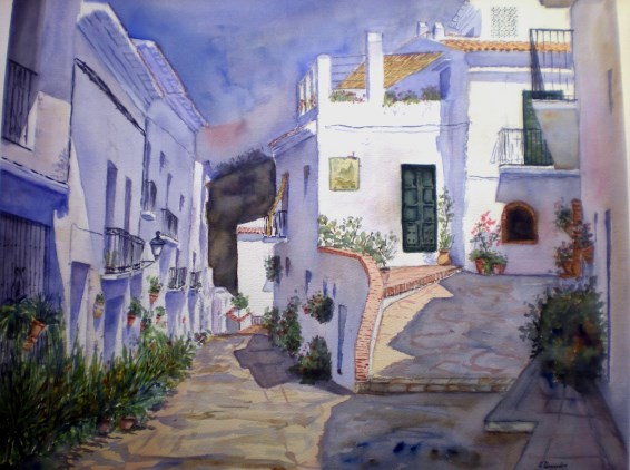 Ilustración de Frigiliana