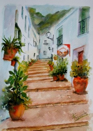 Ilustración de Frigiliana