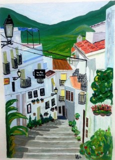 Ilustración de Frigiliana
