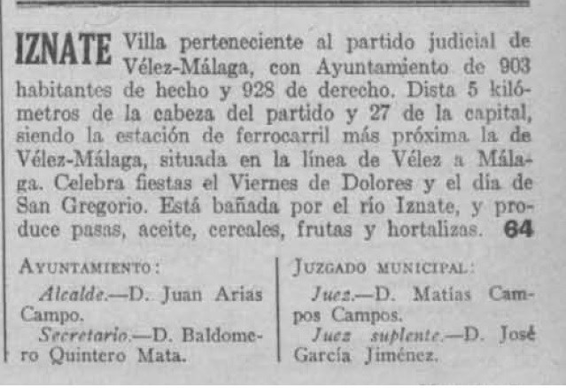 Ilustración de Iznate