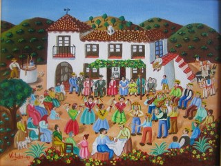 Ilustración de Los verdiales