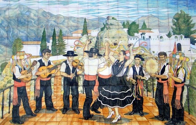 Ilustración de Los verdiales