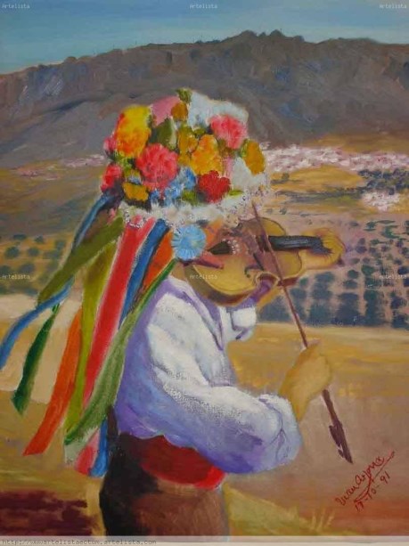 Ilustración de Los verdiales