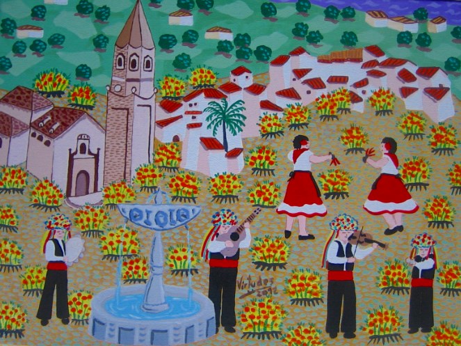 Ilustración de Los verdiales