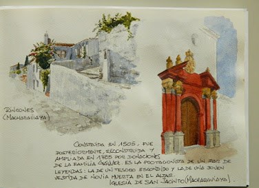 Ilustración de Macharaviaya