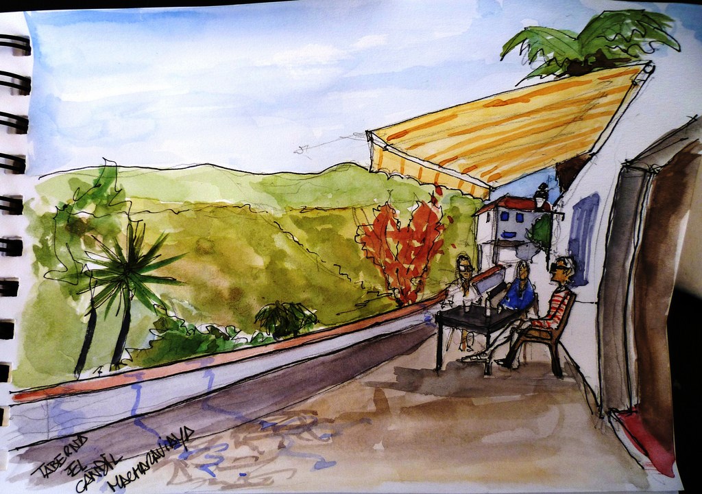 Ilustración de Macharaviaya
