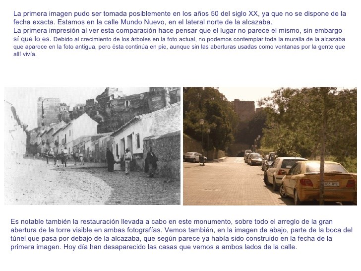 Ilustración de Málaga antes · mapas, fotos y dibujos
