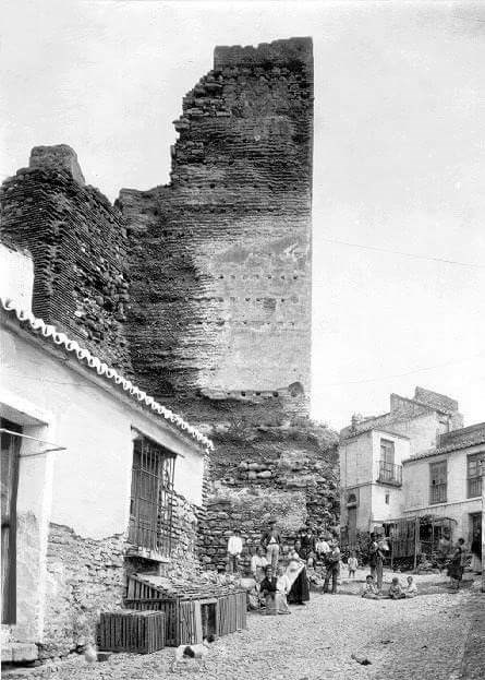Ilustración de Málaga antes · mapas, fotos y dibujos