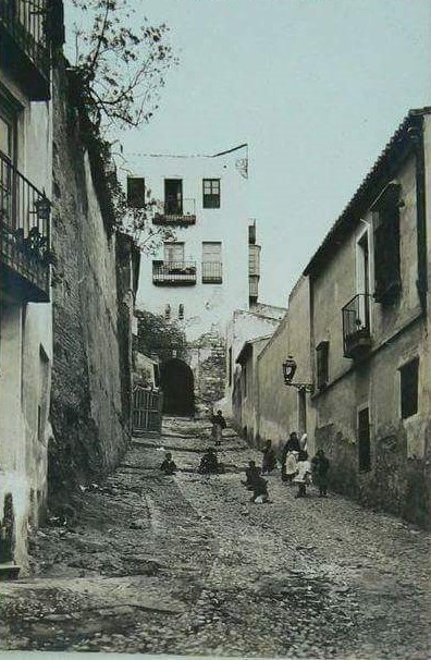 Ilustración de Málaga antes · mapas, fotos y dibujos