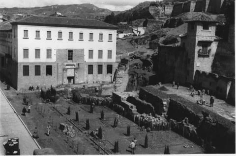 Ilustración de Málaga antes · mapas, fotos y dibujos