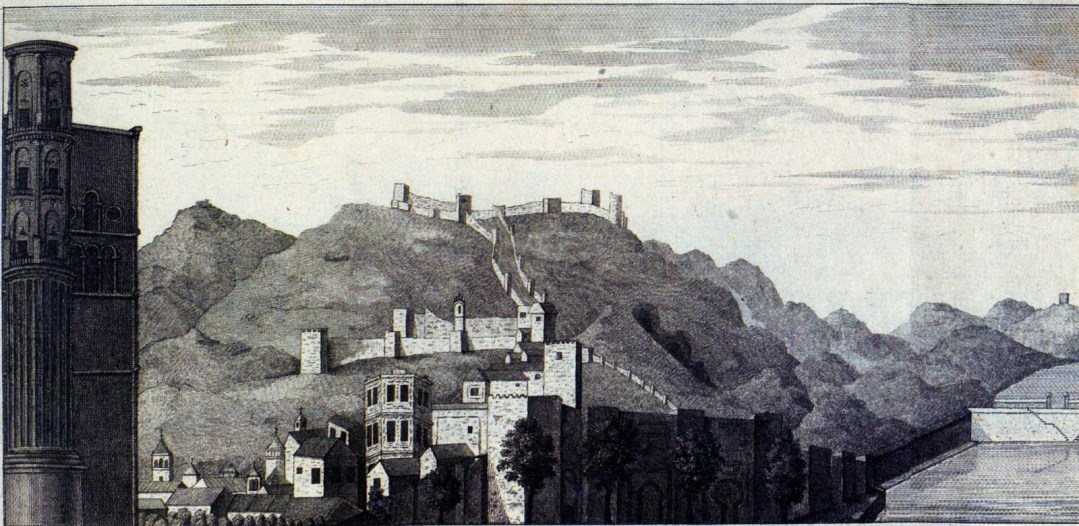 Ilustración de Málaga antes · mapas, fotos y dibujos