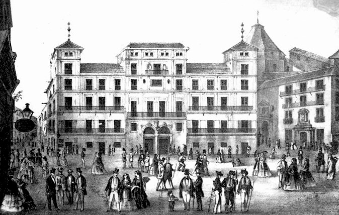 Ilustración de Málaga antes · mapas, fotos y dibujos