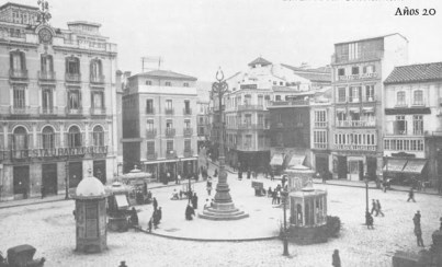 Ilustración de Málaga antes · mapas, fotos y dibujos