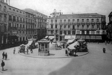 Ilustración de Málaga antes · mapas, fotos y dibujos