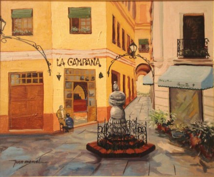 Ilustración de Málaga antes · mapas, fotos y dibujos