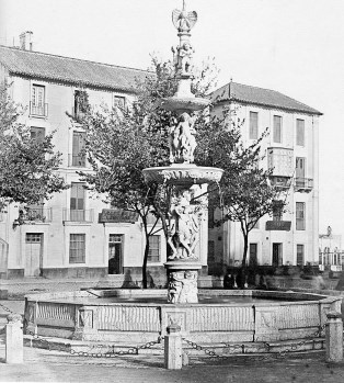Ilustración de Málaga antes · mapas, fotos y dibujos