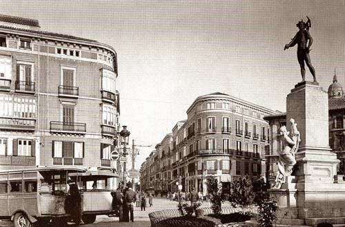 Ilustración de El Parque de Málaga, una visión diferente