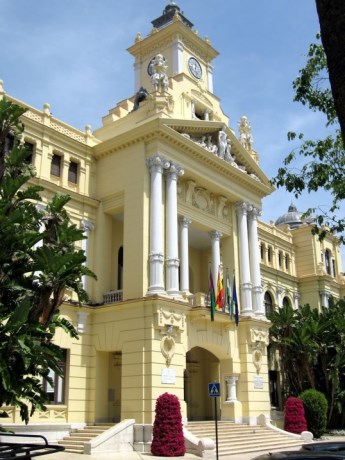 Ilustración de Málaga · generalidades y el centro