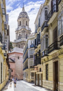 Ilustración de Málaga · generalidades y el centro