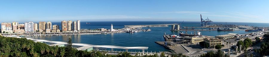 Ilustración de Málaga · generalidades y el centro