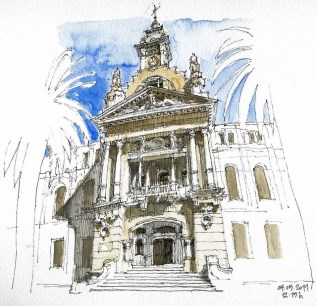 Ilustración de Málaga · generalidades y el centro