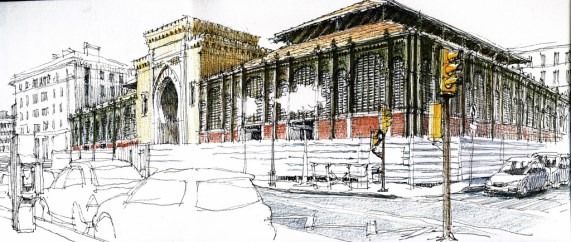 Ilustración de Málaga · generalidades y el centro