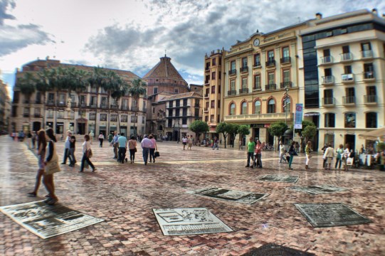 Ilustración de Málaga · generalidades y el centro