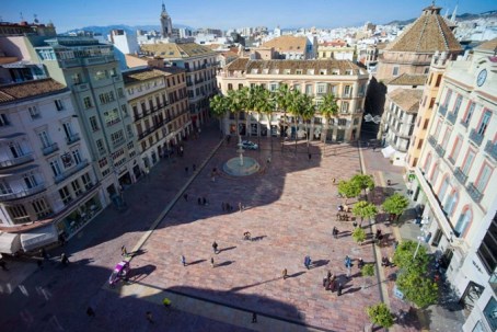 Ilustración de Málaga · generalidades y el centro