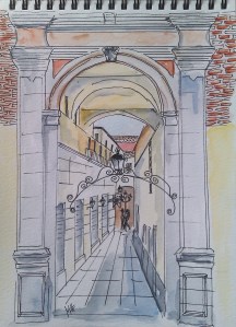 Ilustración de Málaga · generalidades y el centro