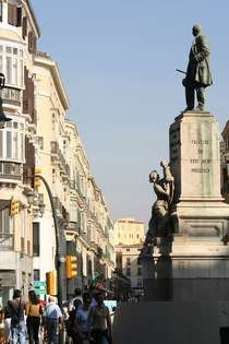 Ilustración de Málaga · generalidades y el centro