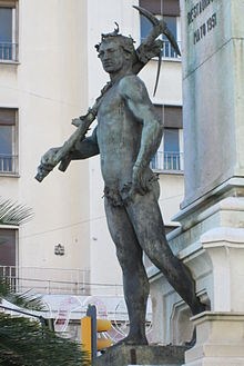 Ilustración de El Parque de Málaga, una visión diferente