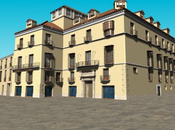 Ilustración de Málaga · generalidades y el centro