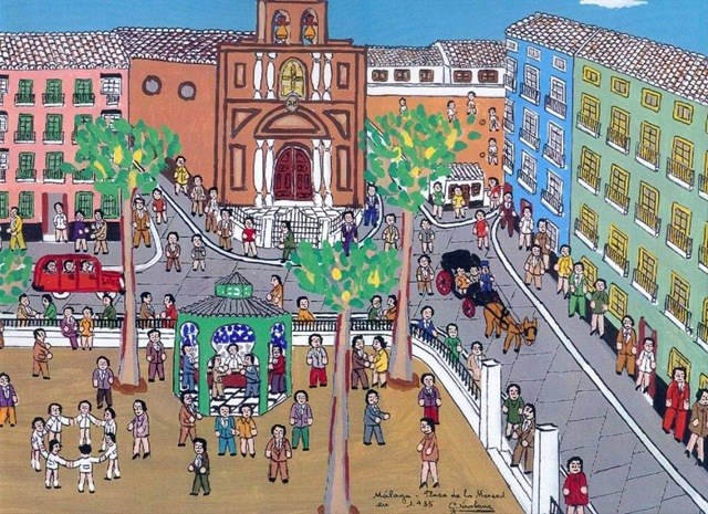 Ilustración de Málaga · generalidades y el centro