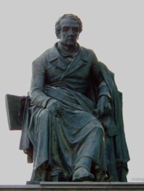Manuel Agustín Heredia, escultura de José de Vílchez en Málaga