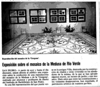 Estuvo expuesto en el Ayuntamiento de Marbella en junio de 1987