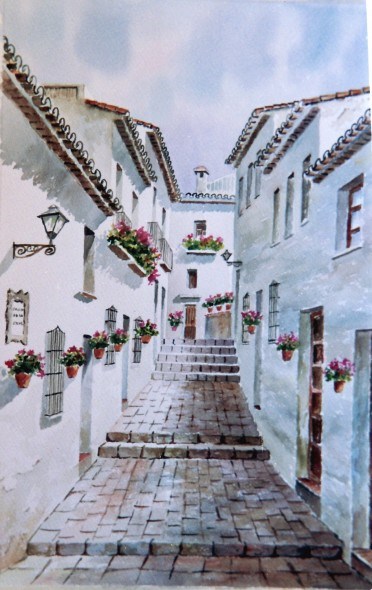Ilustración de Mijas