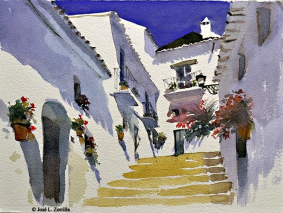 Ilustración de Mijas